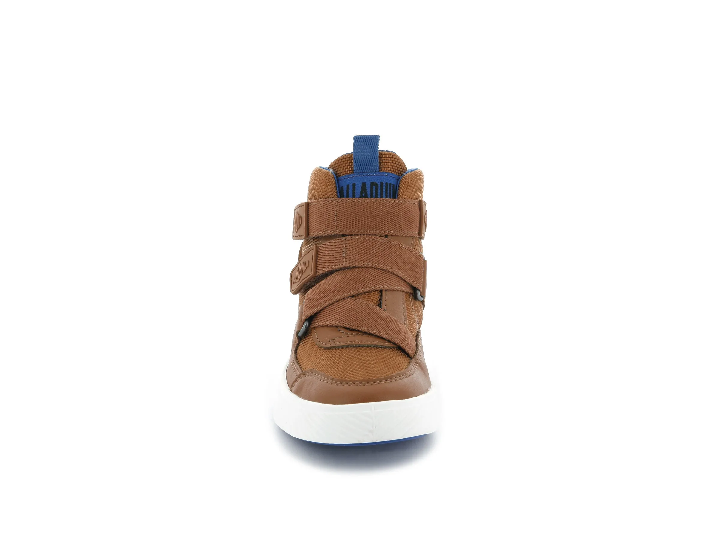 56024-296-M | PALLASTREET MID ST | LEATHER BROWN/SNORKEL BLUE/MARSHMALLOW