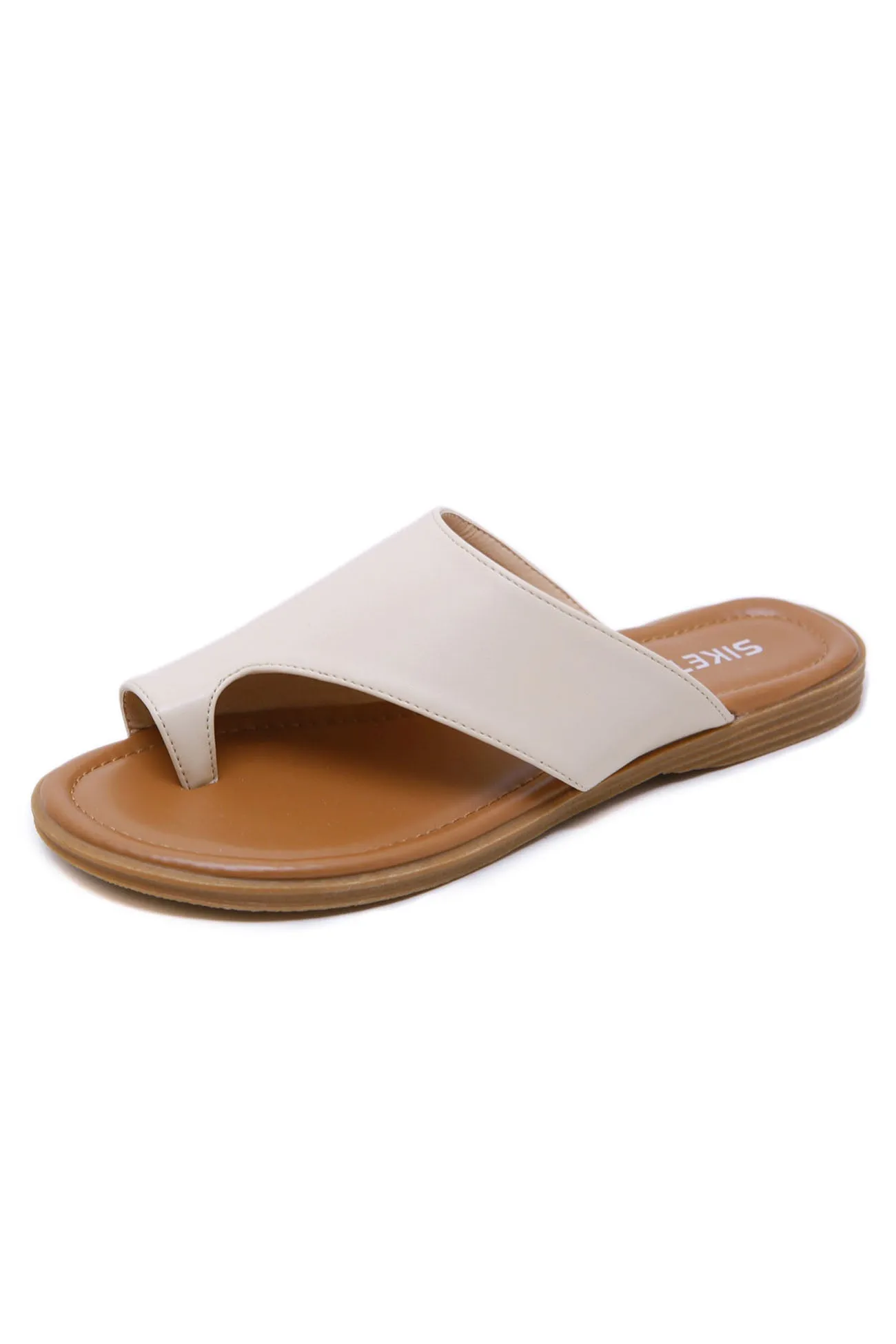 Amozae-Toe Ring Slide Sandals