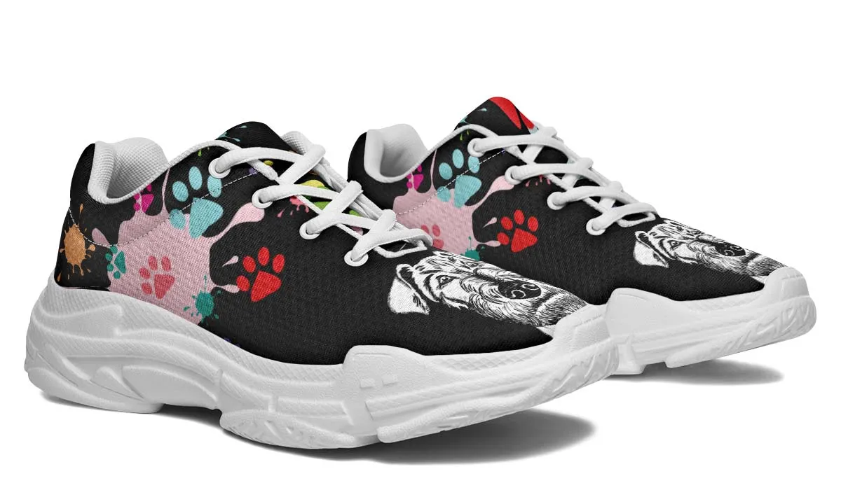 Artsy Schnauzer Chunky Sneakers