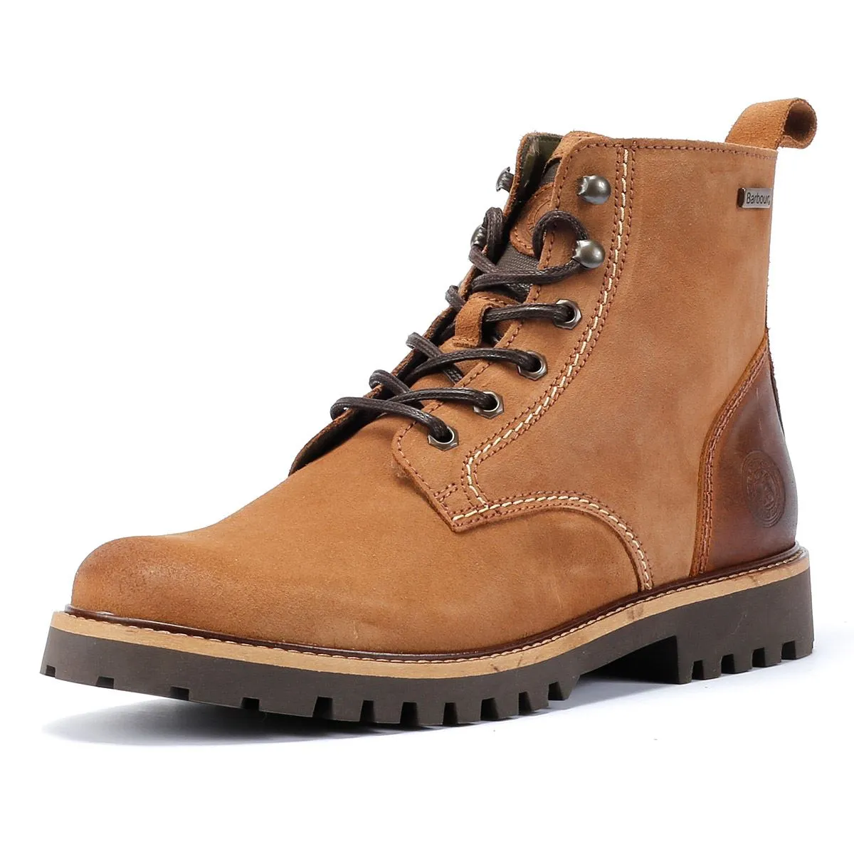 Barbour Foggy Leather Men's Cognac Boots