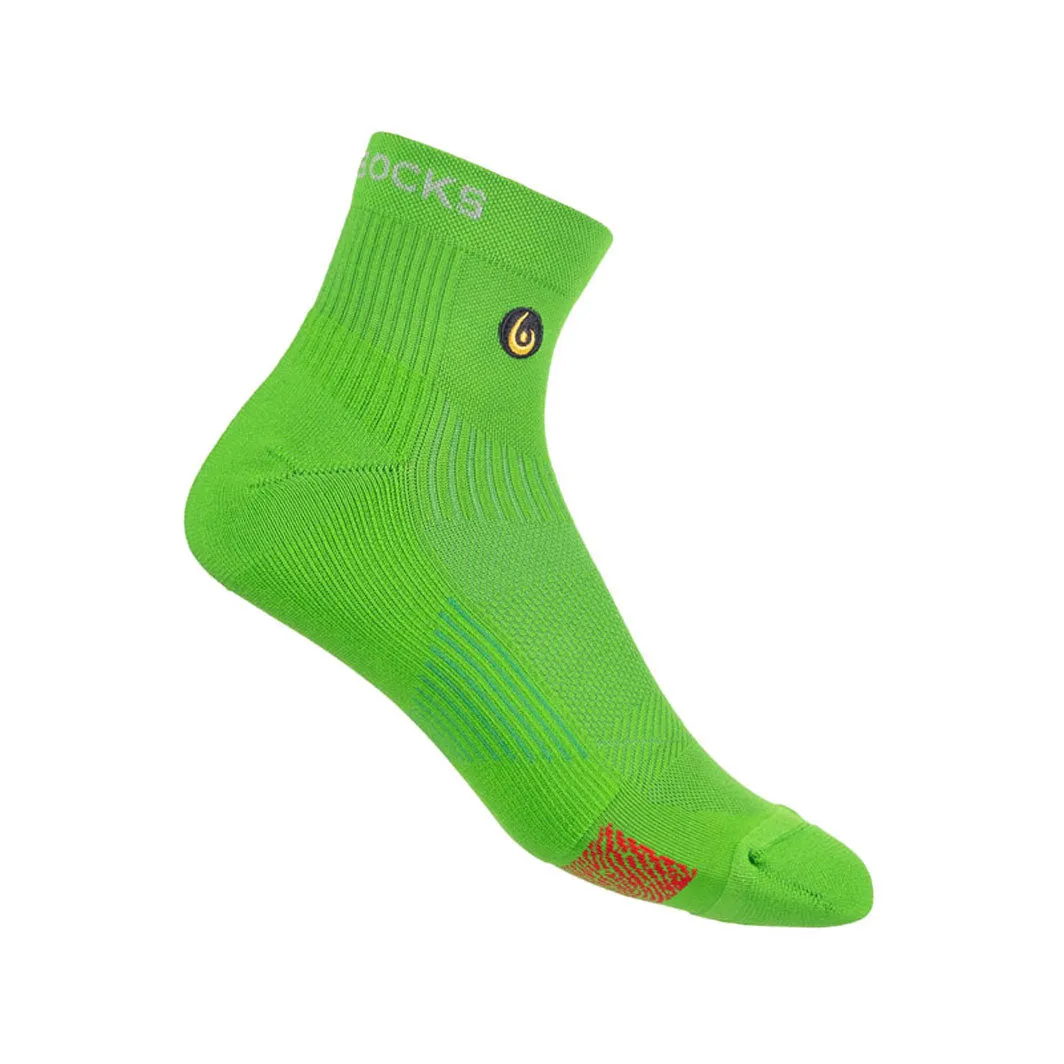 Biowin Neurosocks - Athletic Mini Crew - Neon Green