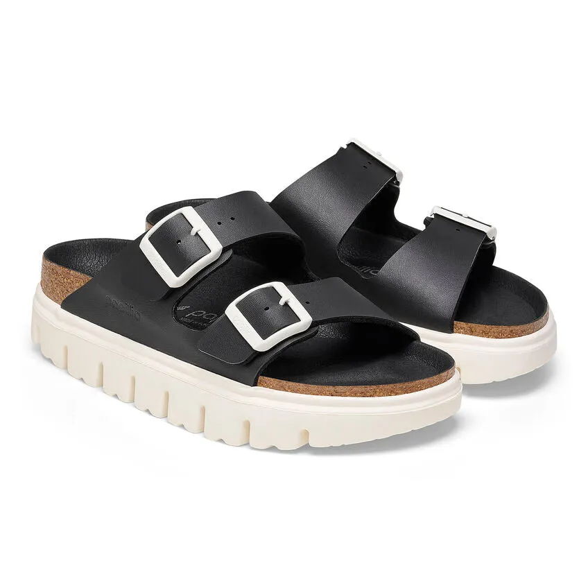 Birkenstock Arizona Chunky Black Birko-Flor Women's