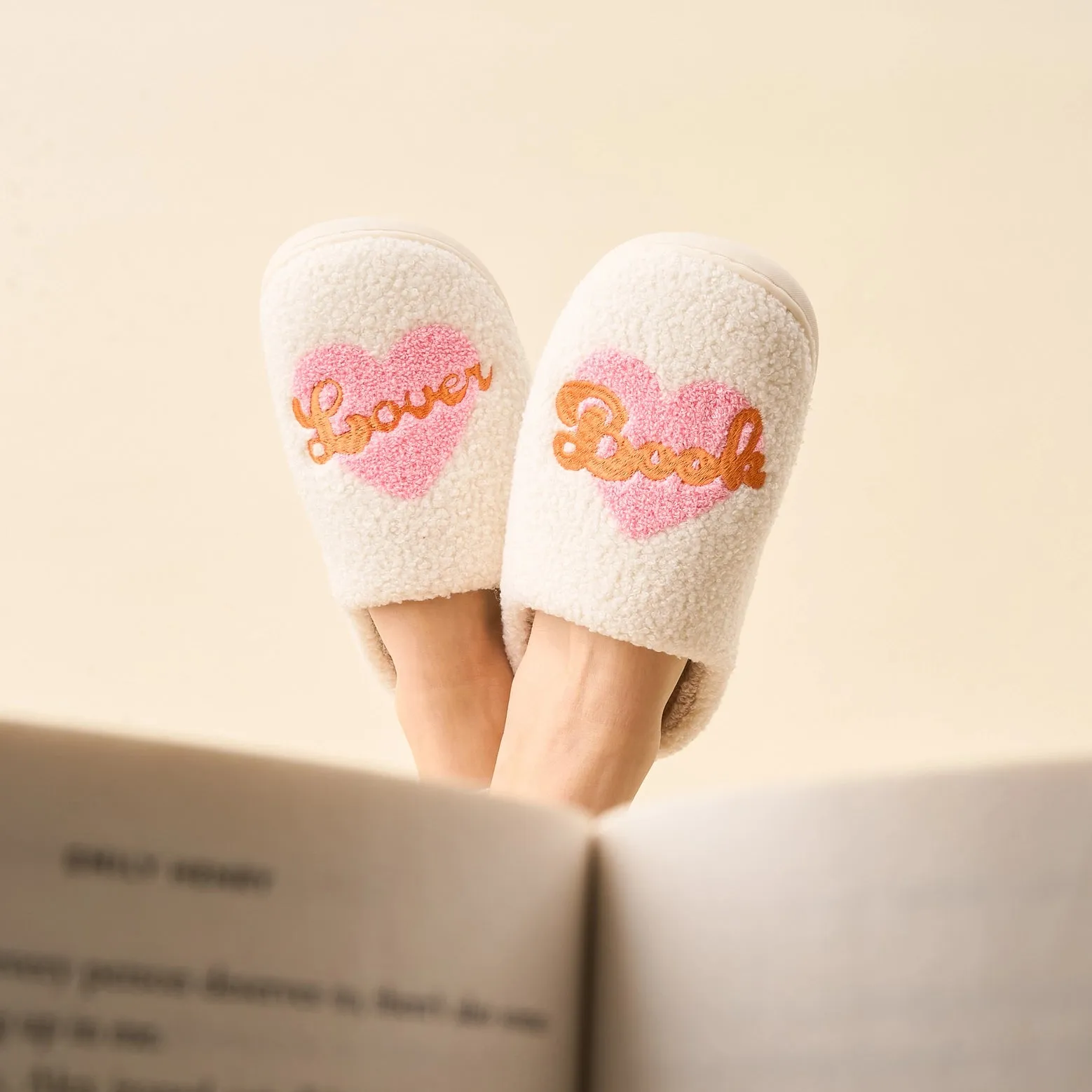 'Book Lovers' Slippers