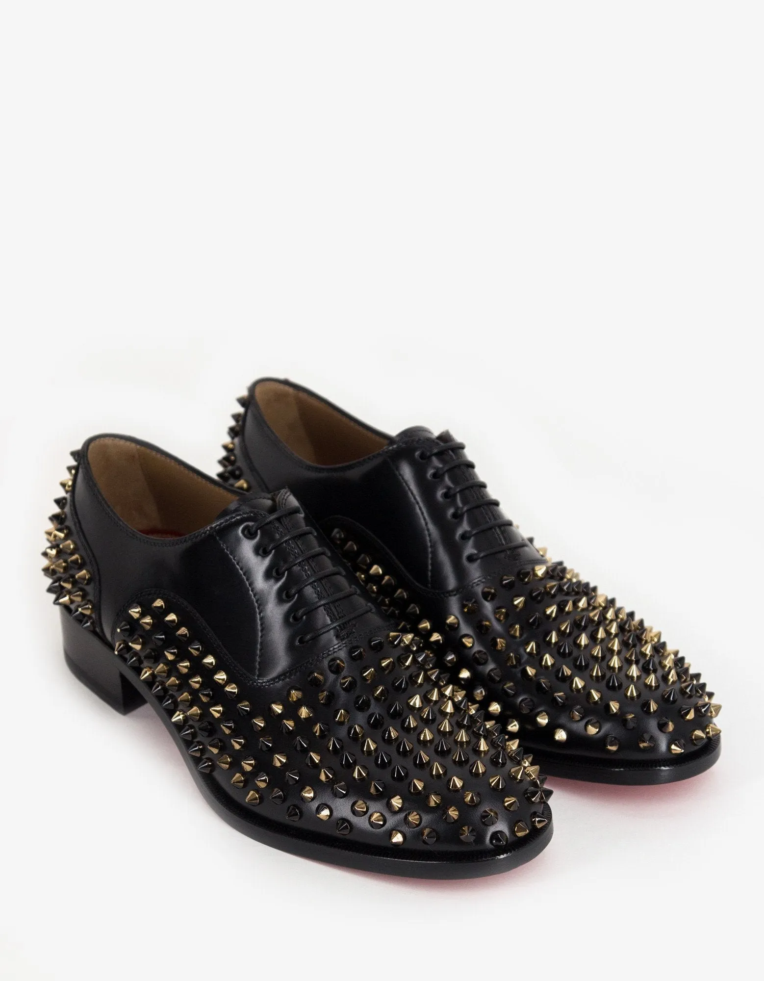 Bruno Spikes Flat Oxford Shoes