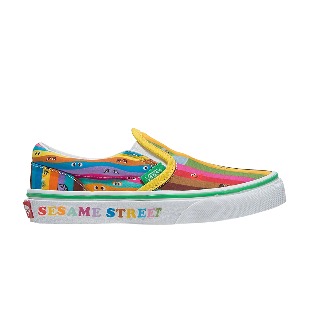 Children's slip-ons "Sesame Street" x Classic Vans, multicolor