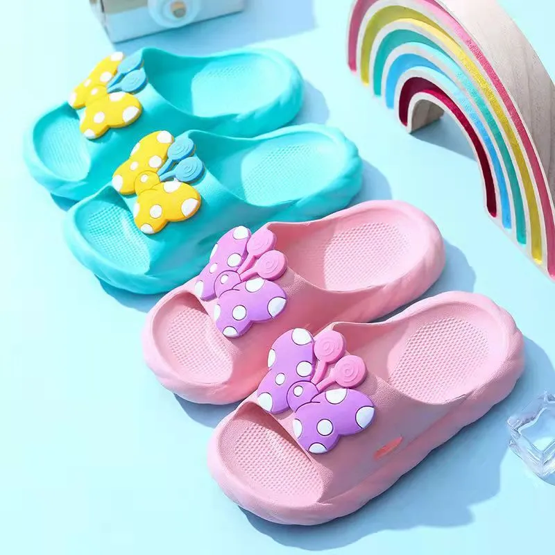 children's slippers 2022 new style soft-soled cute girls baby bathroom fashion slippers.