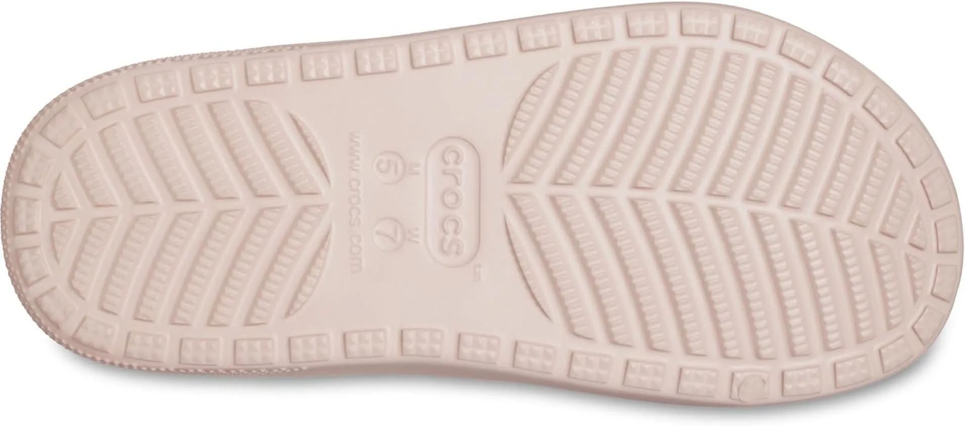 Classic Cozzzy Sandal Crocs Flat Sandal in Pink Clay