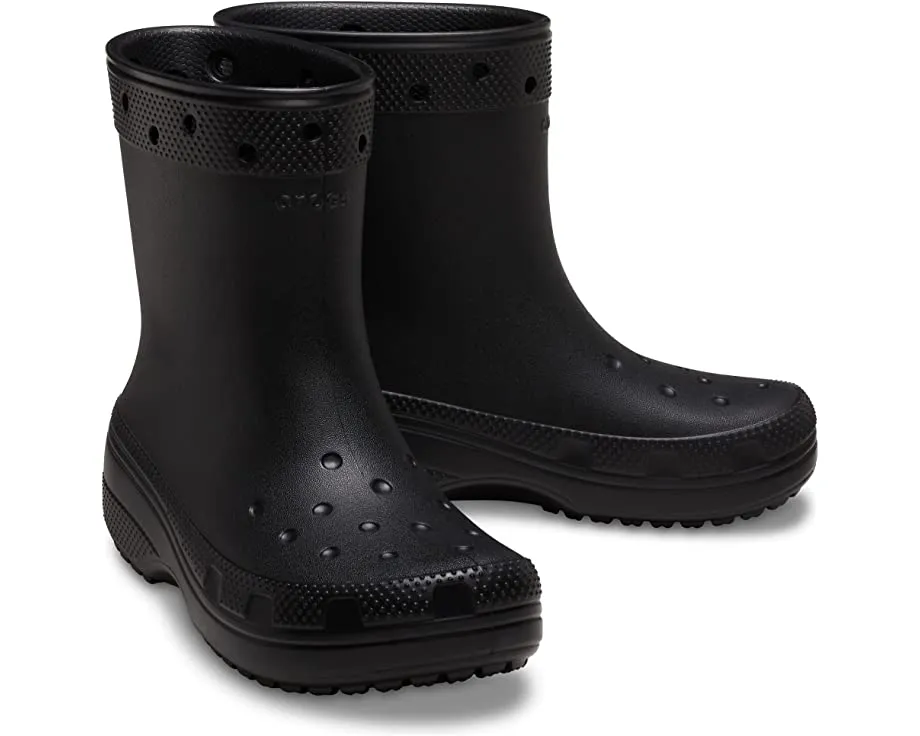 Classic Rain Boot Crocs, black