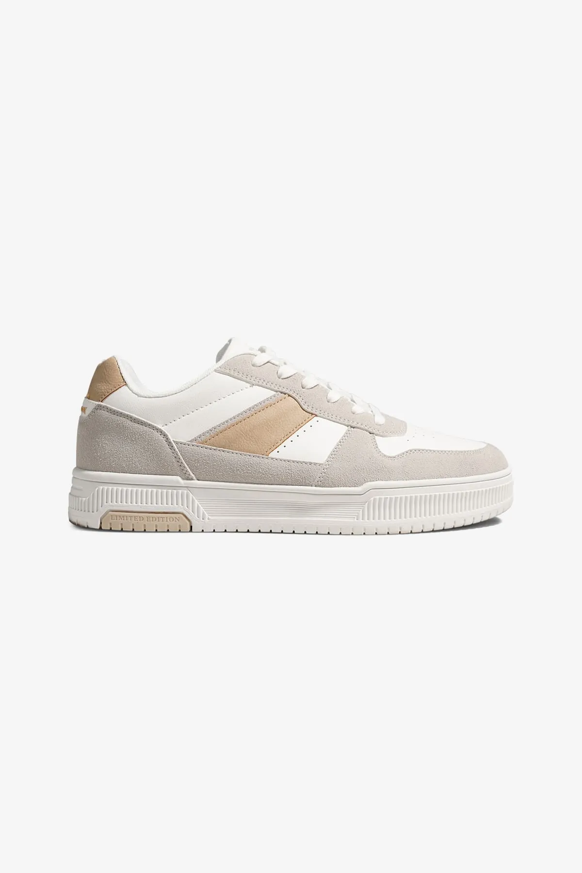 Classic Sneaker - White/Beige