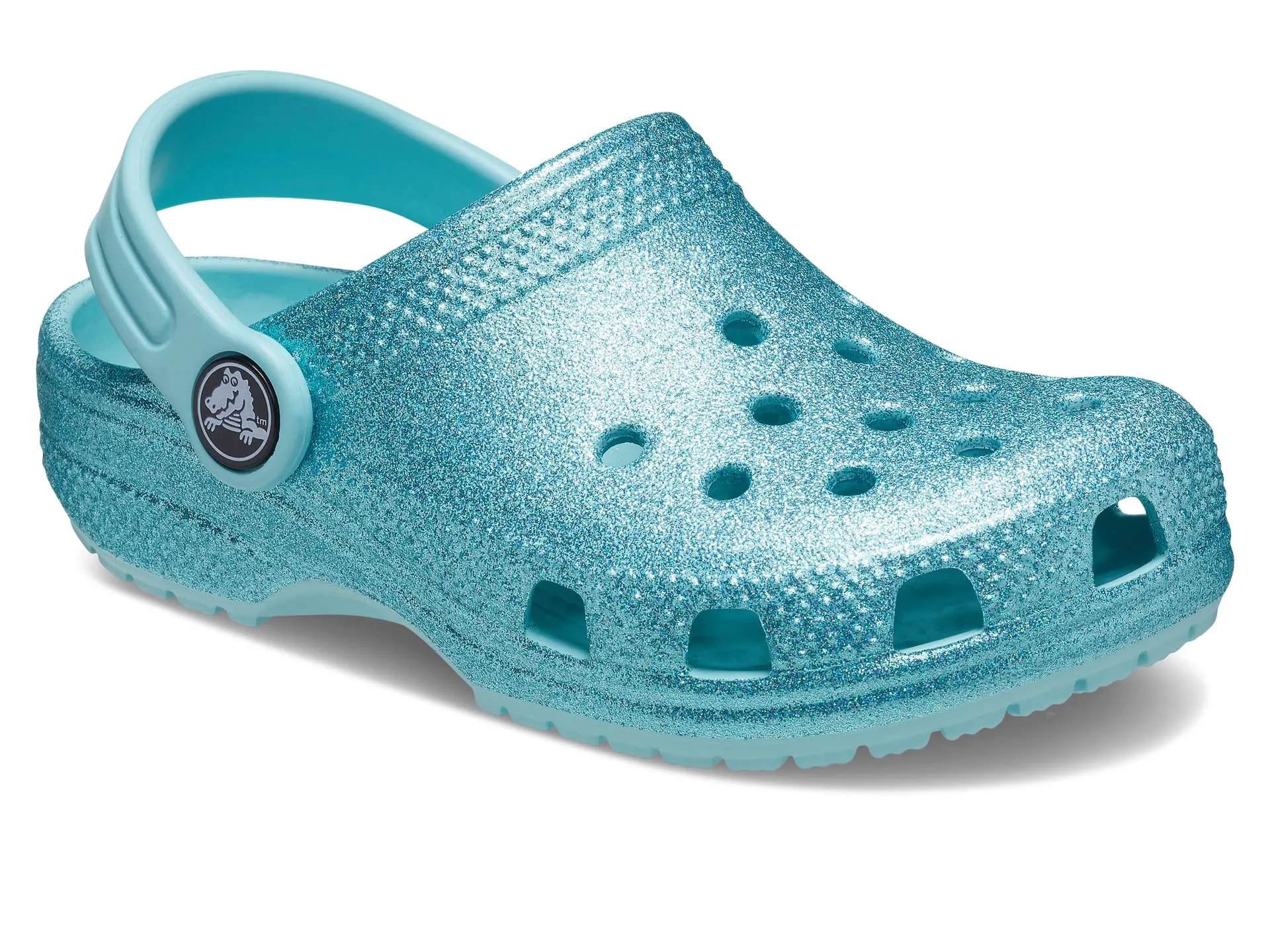 Crocs Kids Classic Glitter Clog (Toddler)