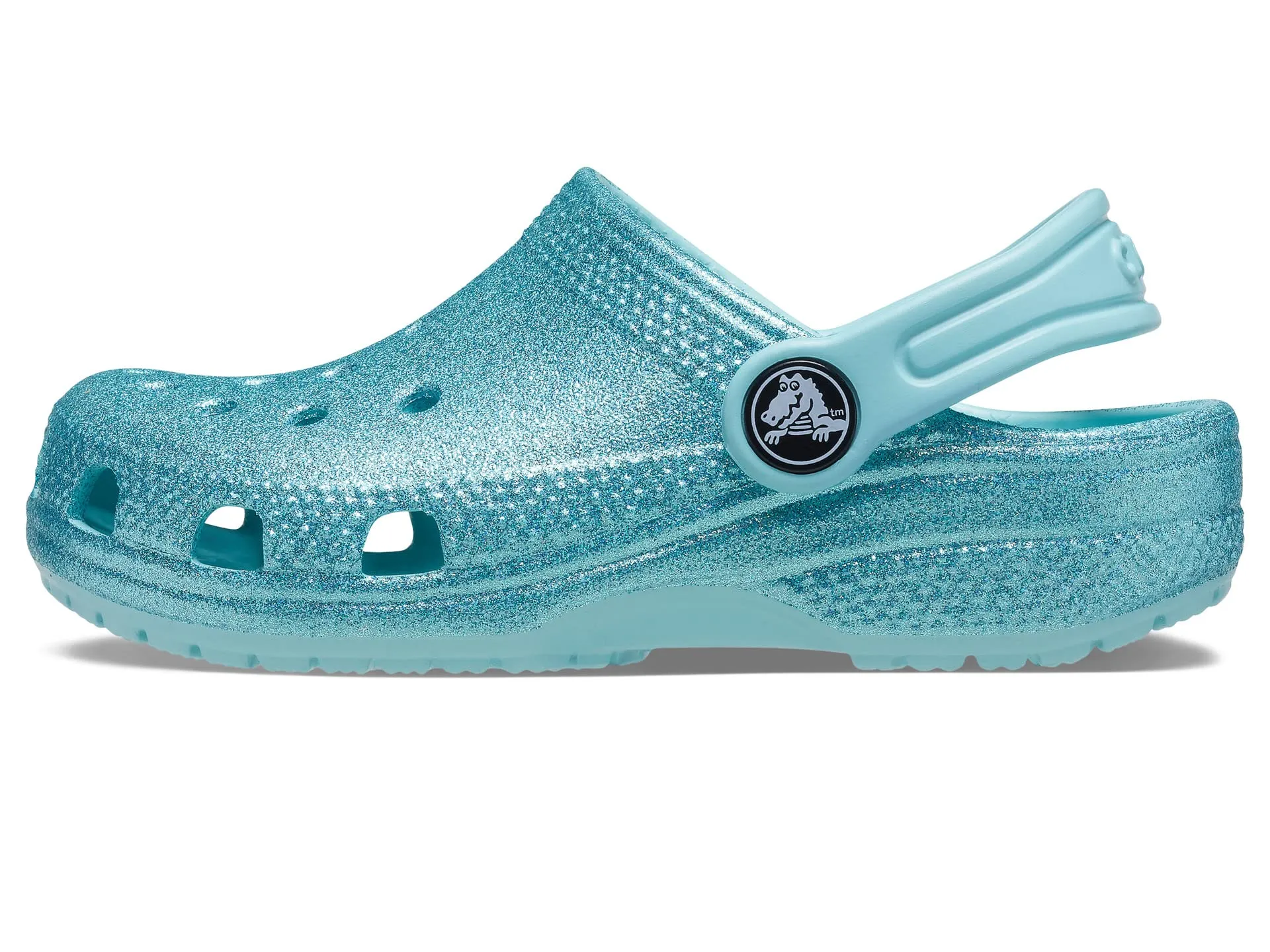 Crocs Kids Classic Glitter Clog (Toddler)