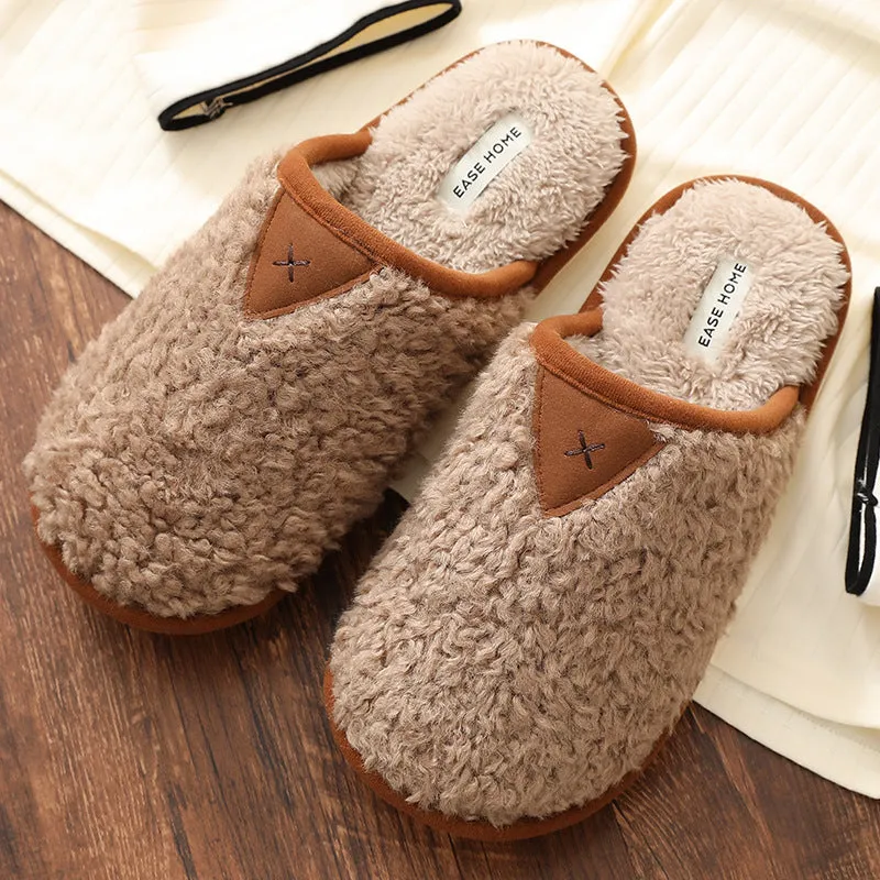 Cute Fuzzy Warm Indoor Slippers