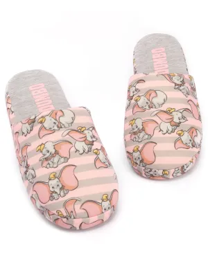 Disney Dumbo Women's Slippers All Over Print Ladies House Shoes