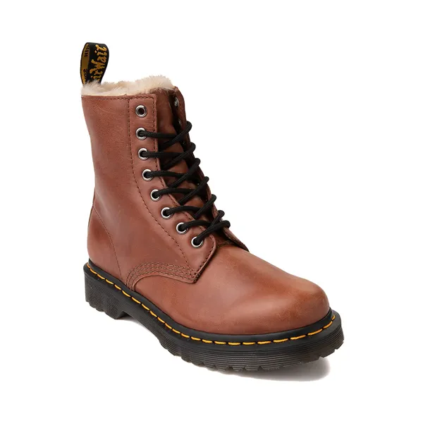 Dr. Martens Women's Boots 1460 8-Eye Serena, Saddle Tan