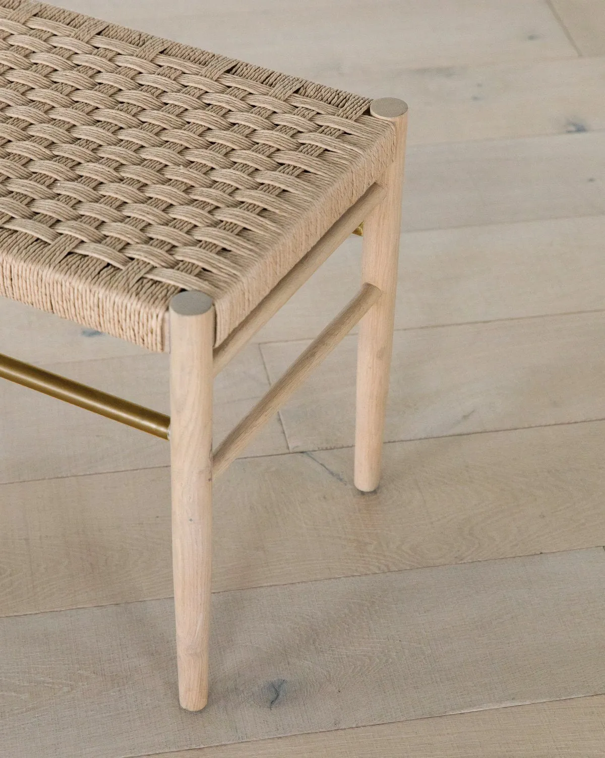 Eloise Woven Bench