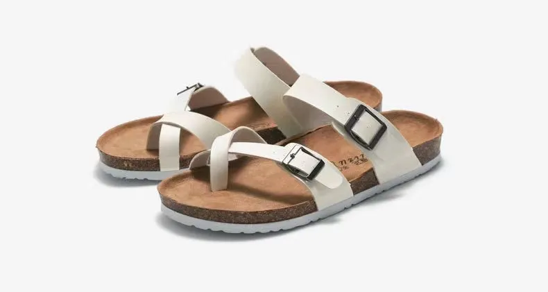 Fashionable Leather Causal Comfort Beach Sandals