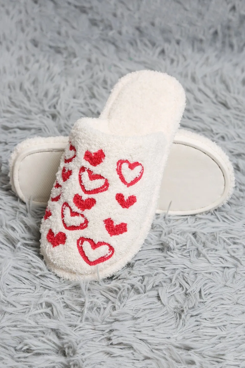 JCL6113 Super Lux Love Heart Slippers