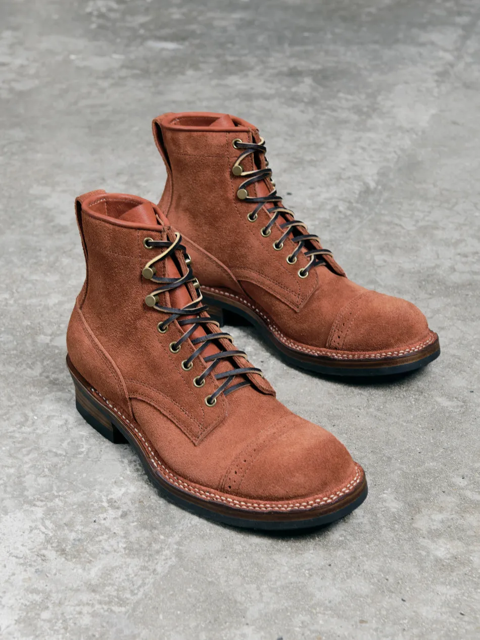 Men's Suede Logger Boots