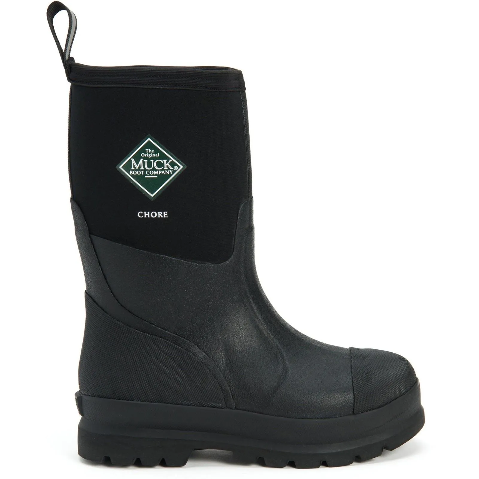 Muck Boots Chore Classic Mid Neoprene Black Wellington Boots