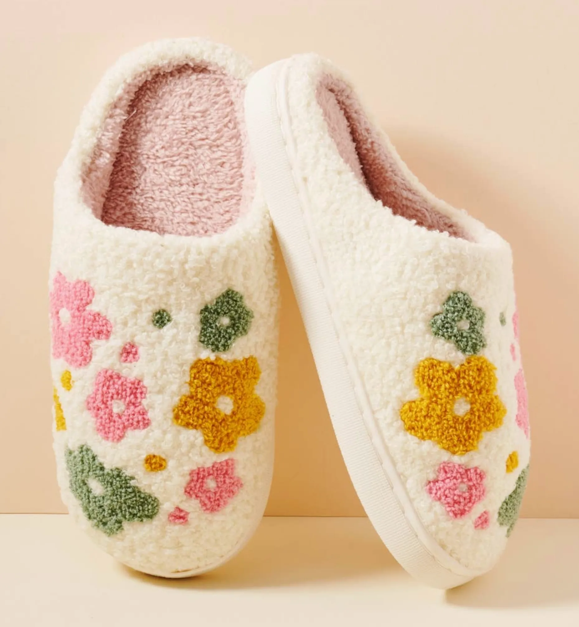 Multi Floral Slipper