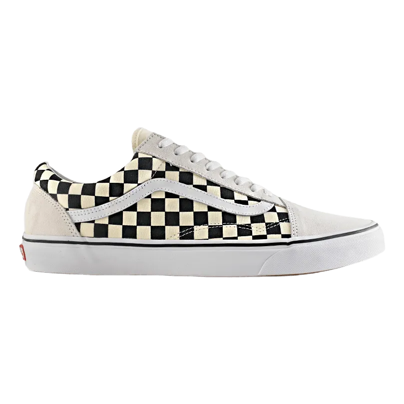 Old Skool Checkerboard White / Black