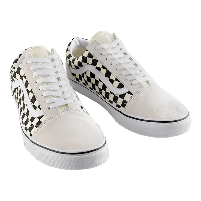 Old Skool Checkerboard White / Black