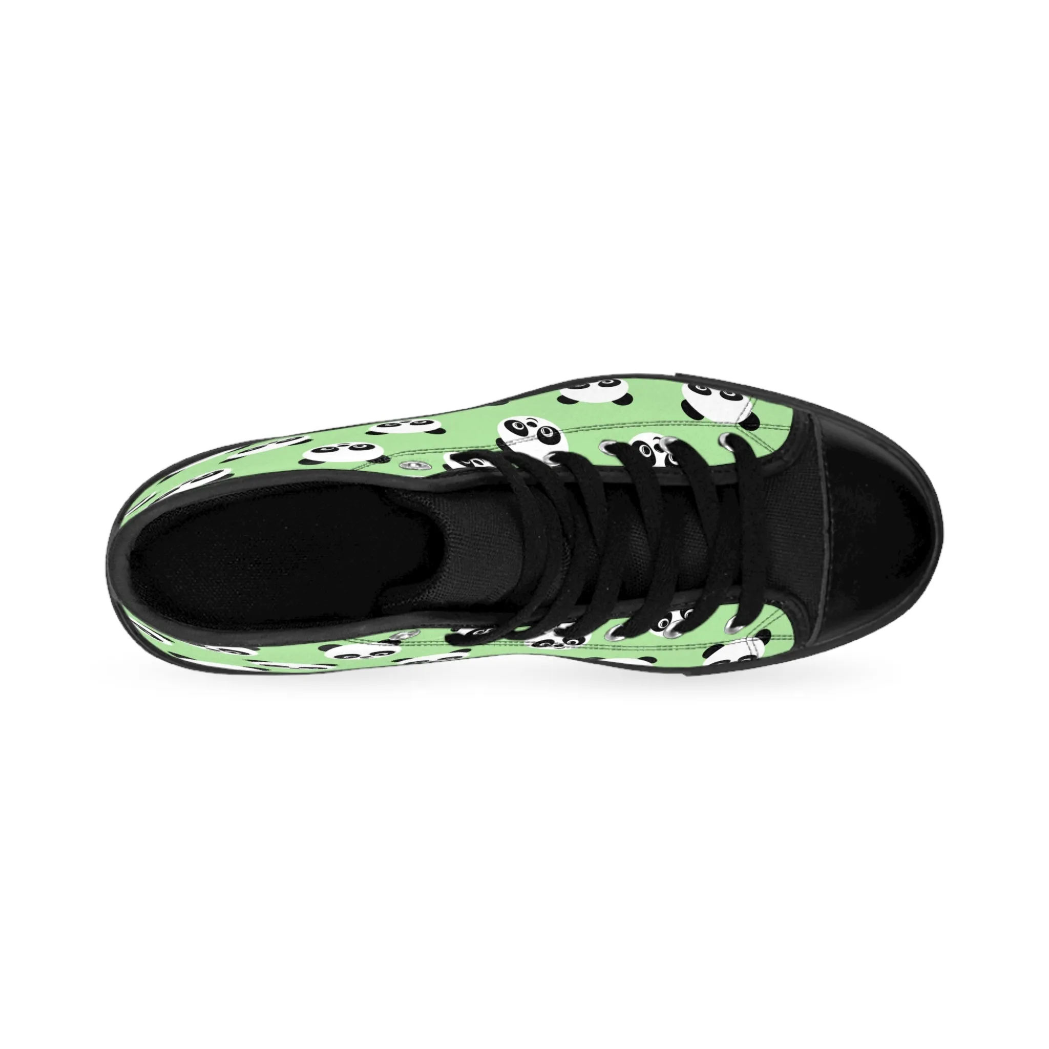 Panda Bear Women's Classic Sneakers