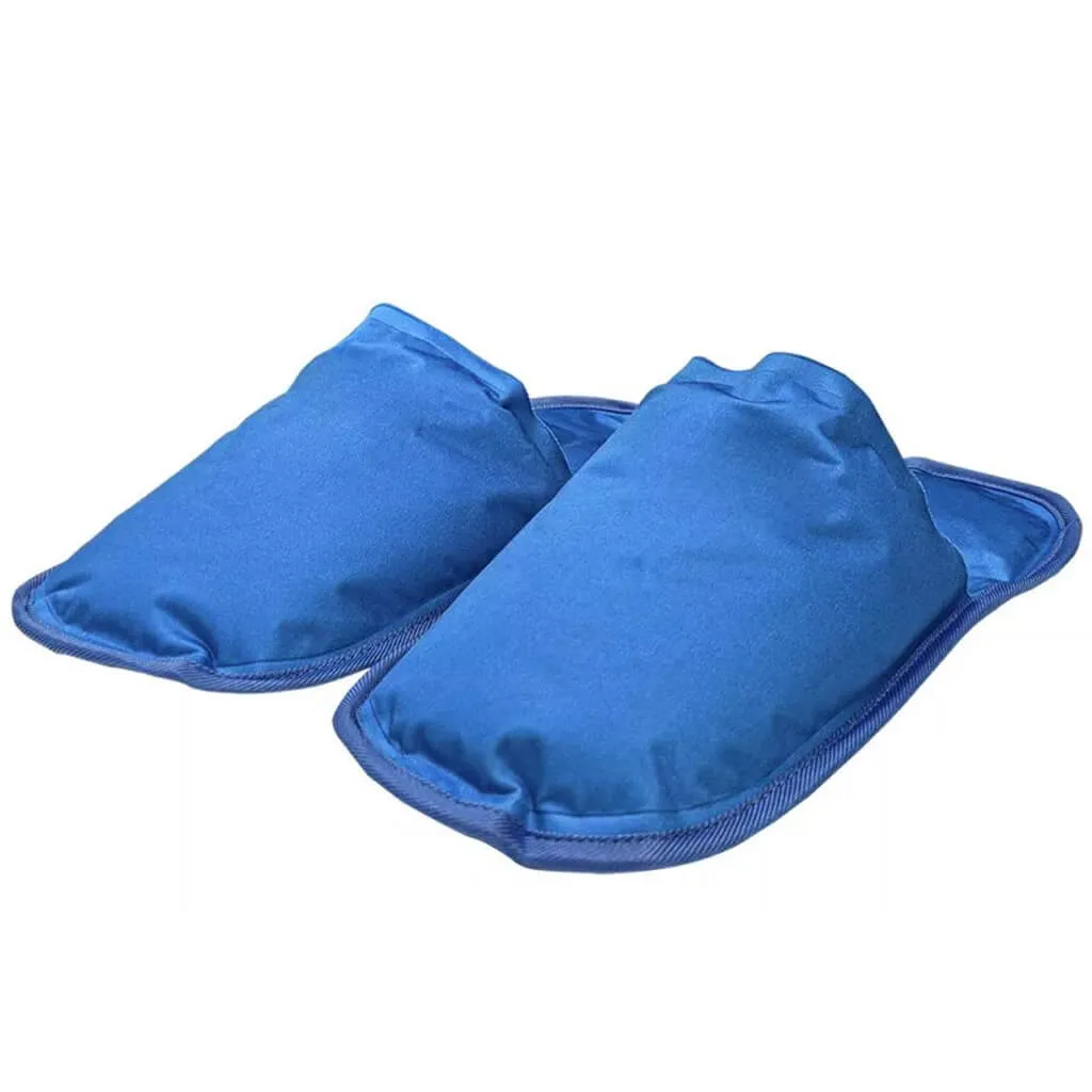 Rapid Relief Premium Reusable Hot and Cold Gel Slippers