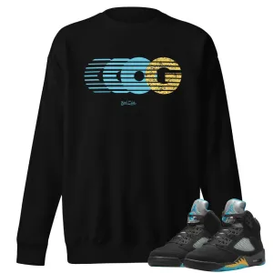 Retro 5 Aqua Triple OG Sweatshirt