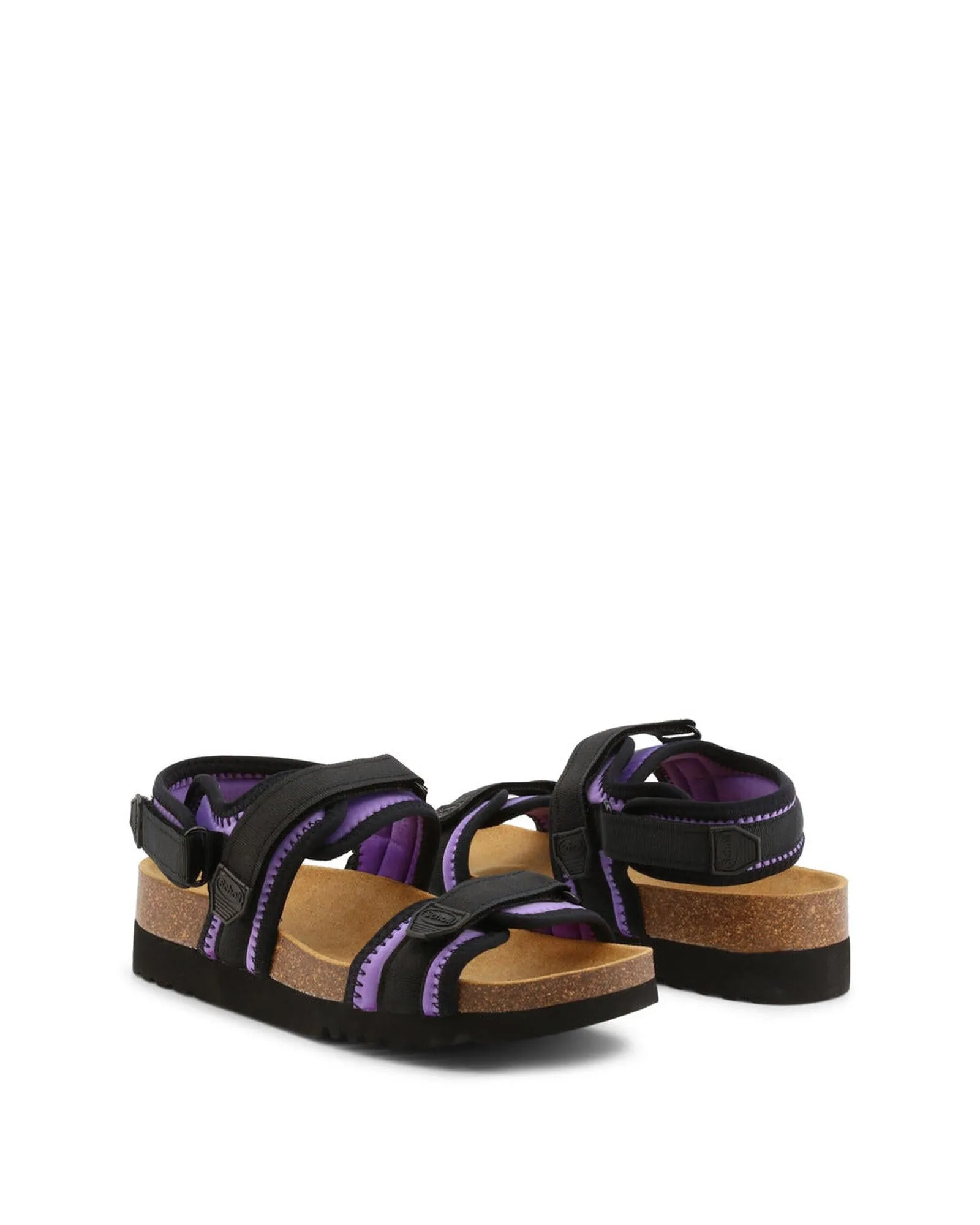 Scholl Original Womens Casual Sandals Purple