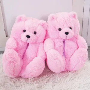 Snuggly Pink Teddy Bear Plush