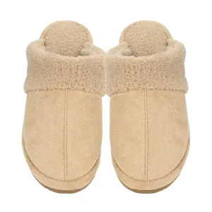 Suede Sherpa Slippers