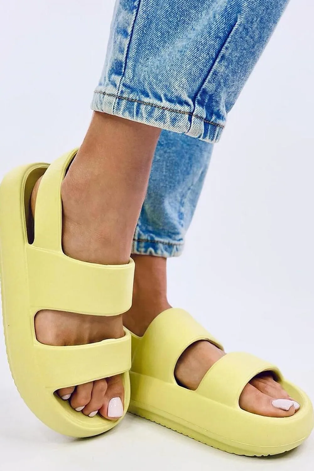 TEEK - Citrus Double Band Foam Sandals