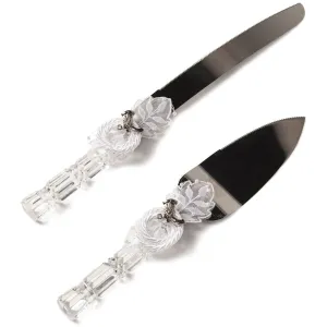 Western Cowboy Lasso Wedding Cake Server Set